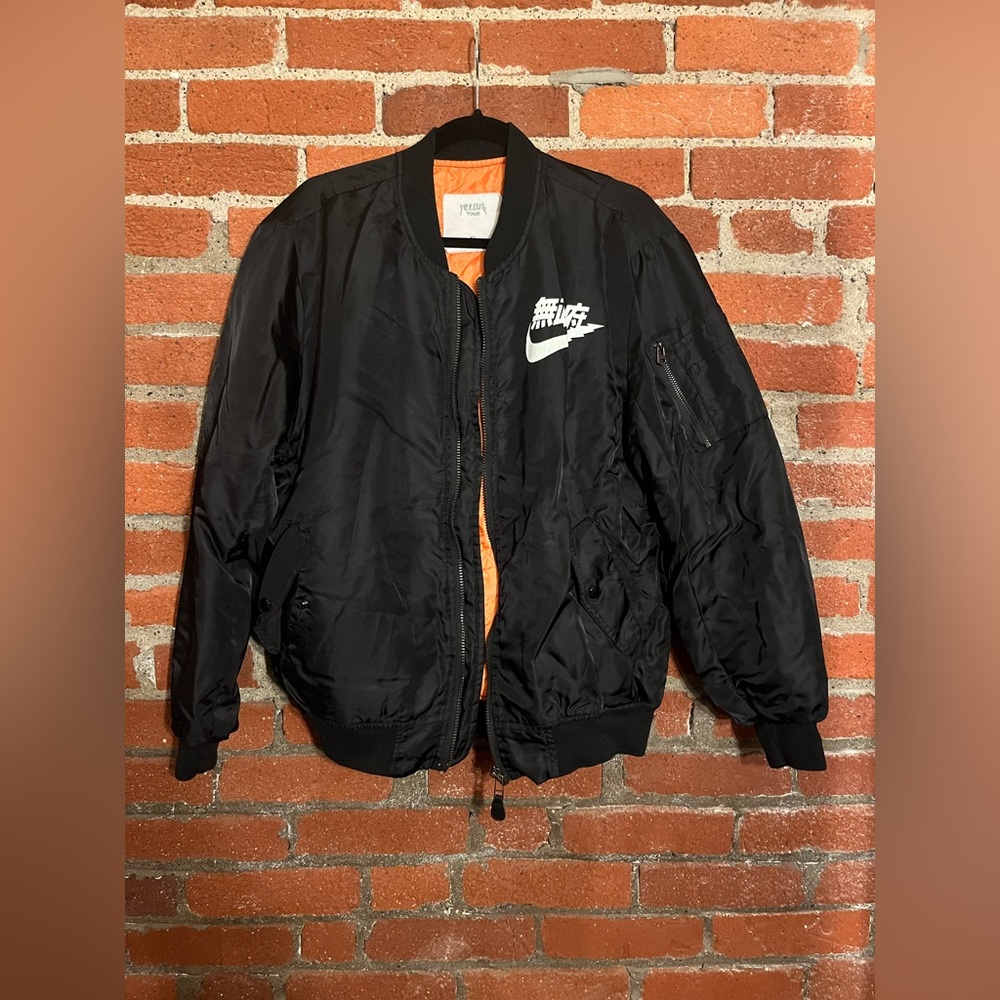 Kanye West Yeezus Tour Limited Edition Nike Cyberpunk Bomber Jacket Lightweight